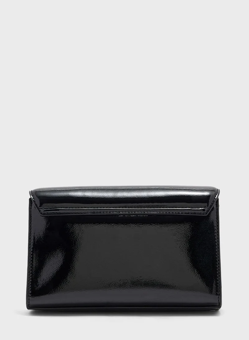 Love Moschino Flap Over Clutch