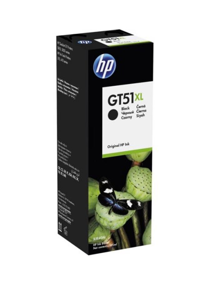 HP خرطوشة حبر لطابعات إنك جيت طراز GT51XL أسود - Image 1