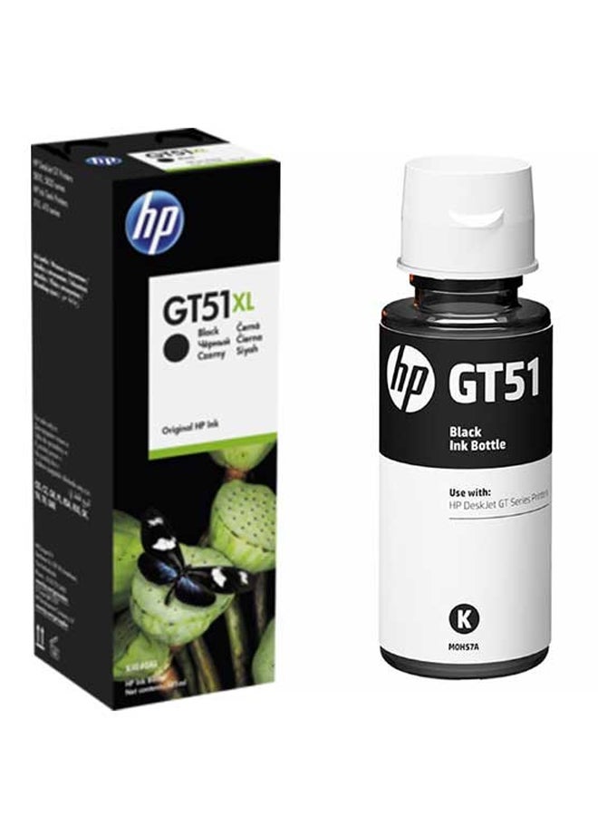 HP خرطوشة حبر لطابعات إنك جيت طراز GT51XL أسود - Image 2