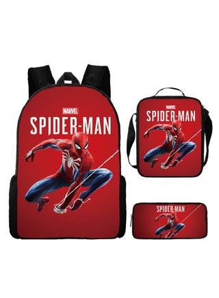 Spiderman Three-Piece Cartoon Backpack For Primary School Students 29*42*16cm - pzsku/ZE88F67615FCDA922BEA0Z/45/_/1723605153/0b9f60ad-222f-4282-b907-c9d9cc7096e6