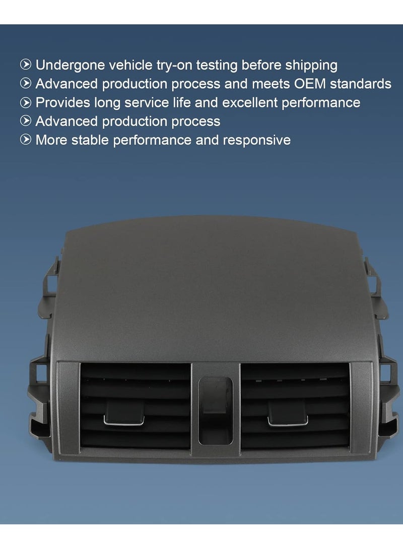 Generic A/C Outlet Air Vent Panel Compatible with Toyota Corolla 2007 2008 2009 2010 2011 2012 2013 55663-02060  - Image 5