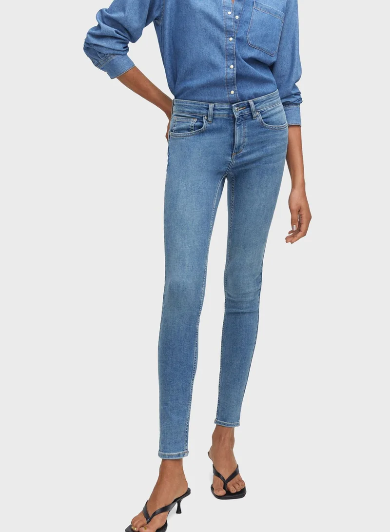 MANGO High Waist Jeans