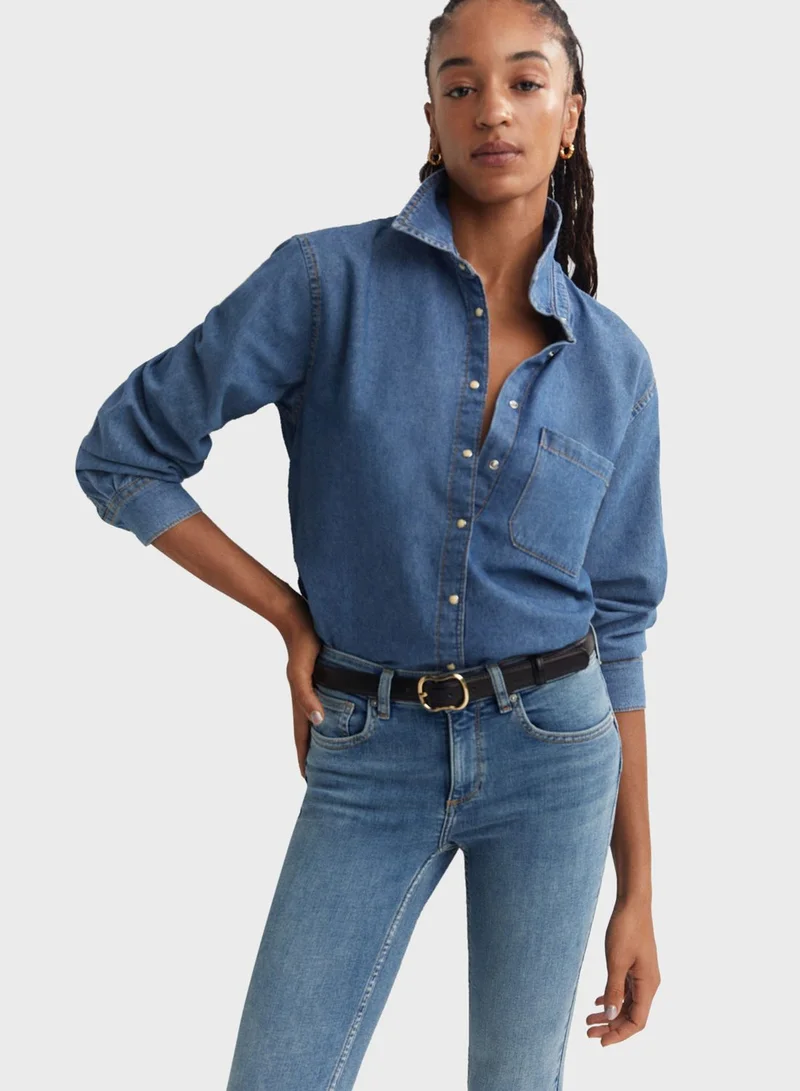 MANGO High Waist Jeans