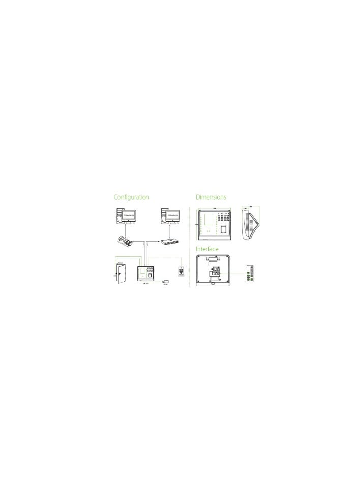 ZK MB1000 Cloud ADMS Support Attendence and Access Control System (Fingerprint-Face-Card) Include Battery