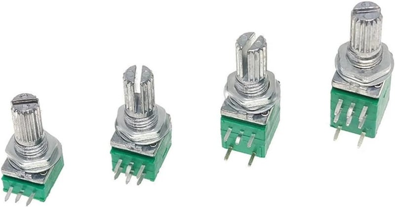 RK097NS RV097G RV097NS Audio Amplifier Sealed Potentiometer 3Pin 5Pin 6Pin 8Pin 15mm Shaft B1K B5K 5Pcs(6PIN 10K) - Image 4