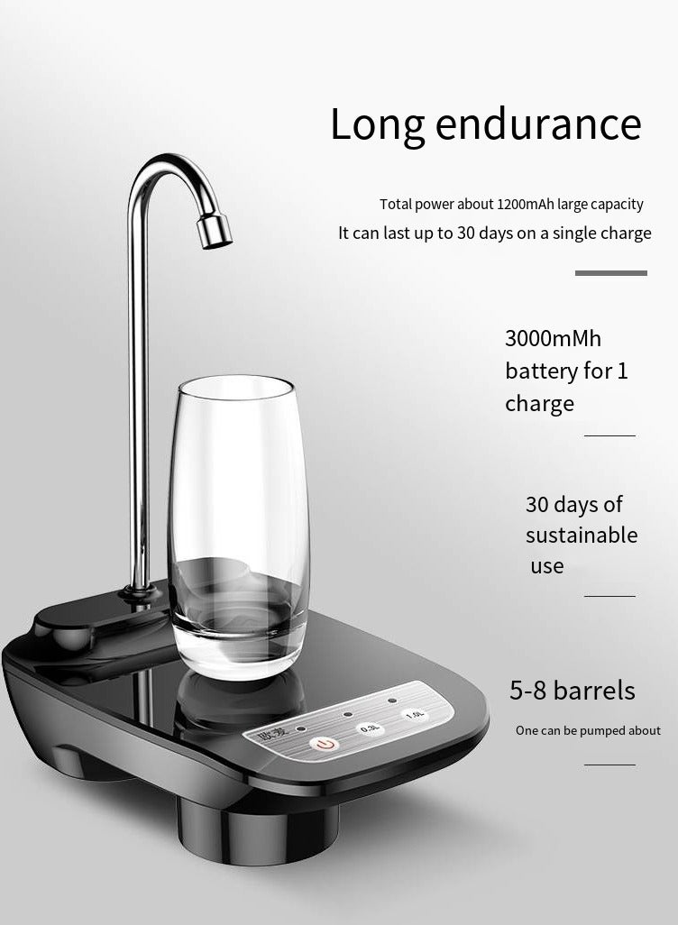 Multi-functional automatic bucket, electric water dispenser, batch with tray, bucket pump  - Image 4