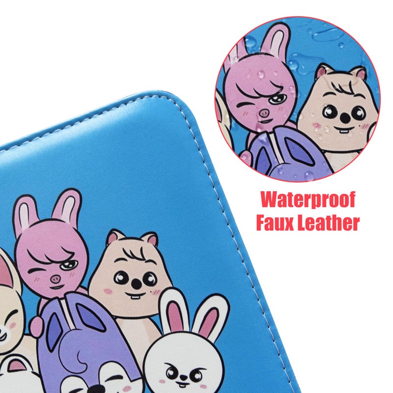 WTVIDAS Kpop Photocard Binder for Stray Cards,4 Pocket with 50 Sleeves up to 400 Cards Cute Photo Album for Fans Boys and Girls - Image 3