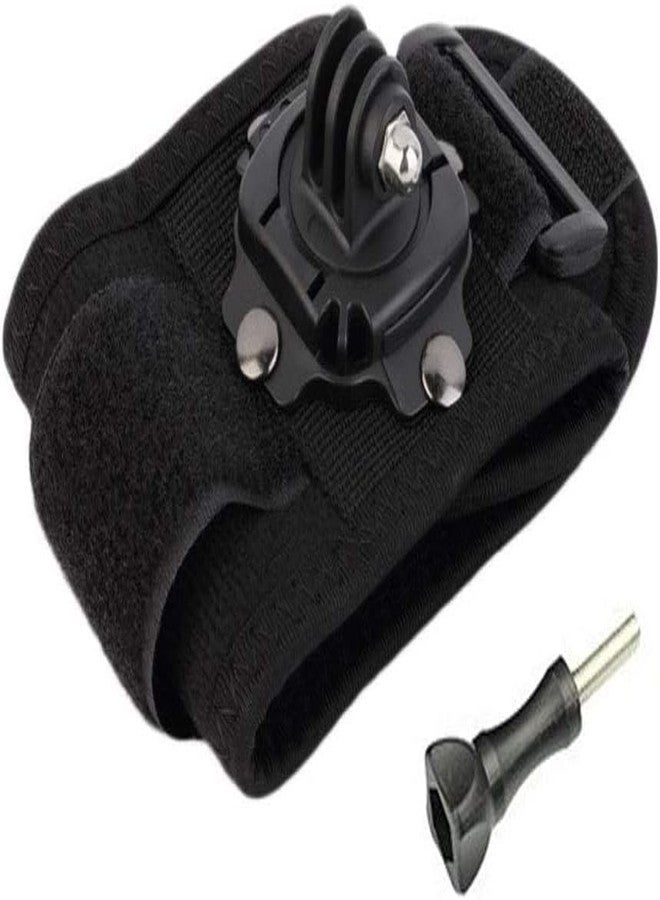 SHOPEE 360 Degree Rotation Hand Strap Mount Hand Glove Wrist Strap Mount for Hero 13/12/11/10/9/8/7/6/5/4 Black, Osmo Action 5 Pro/4/3 and Other Action Camera - Image 2