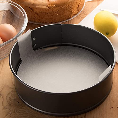 Juvale Parchment Paper Rounds with Lift Tabs (8-Inch) - White Precut Sheets, 100 Count - Nonstick Cake Pan Liners & Round Parchment Paper for Cake Pans - Heat-Resistant to 480°F - Image 2