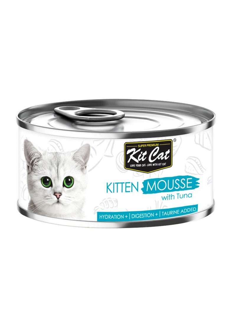 Kit Cat 10 قطع من موس كيت كات للقطط الصغيرة مع التونة 80 جرام - Image 2