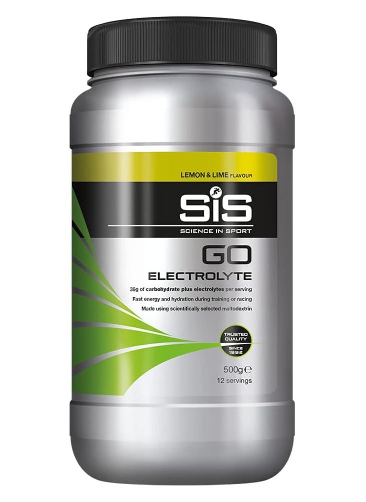 SIS Go Electrolyte 36g Of Carbohydrate Per Serving Support Improved Physical Performance, Part Of Your Ritual ,500 G ,lemon And Lime Flavor  - Image 1