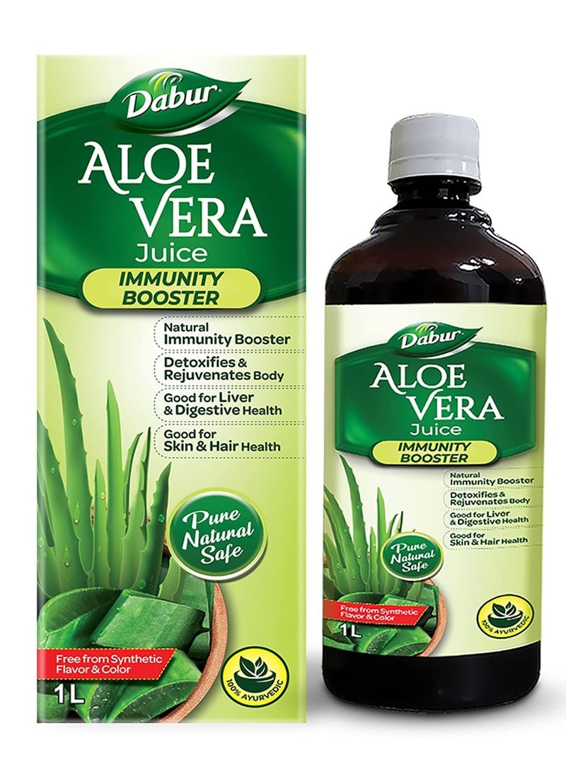 Dabur Aloe Vera Juice 1 Litre - Image 1