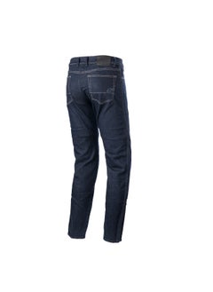Alpinestars Alpinestars Sektor Regular Fit Denim Motorcycle Riding Pants Rinse Blue  - Image 2