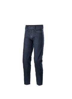 Alpinestars Alpinestars Sektor Regular Fit Denim Motorcycle Riding Pants Rinse Blue  - Image 1