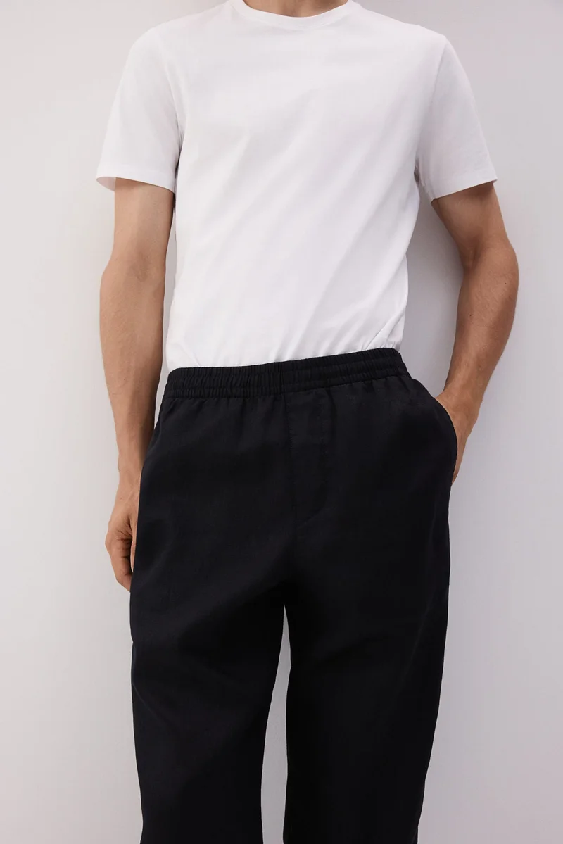 H&M Regular Fit Linen trousers