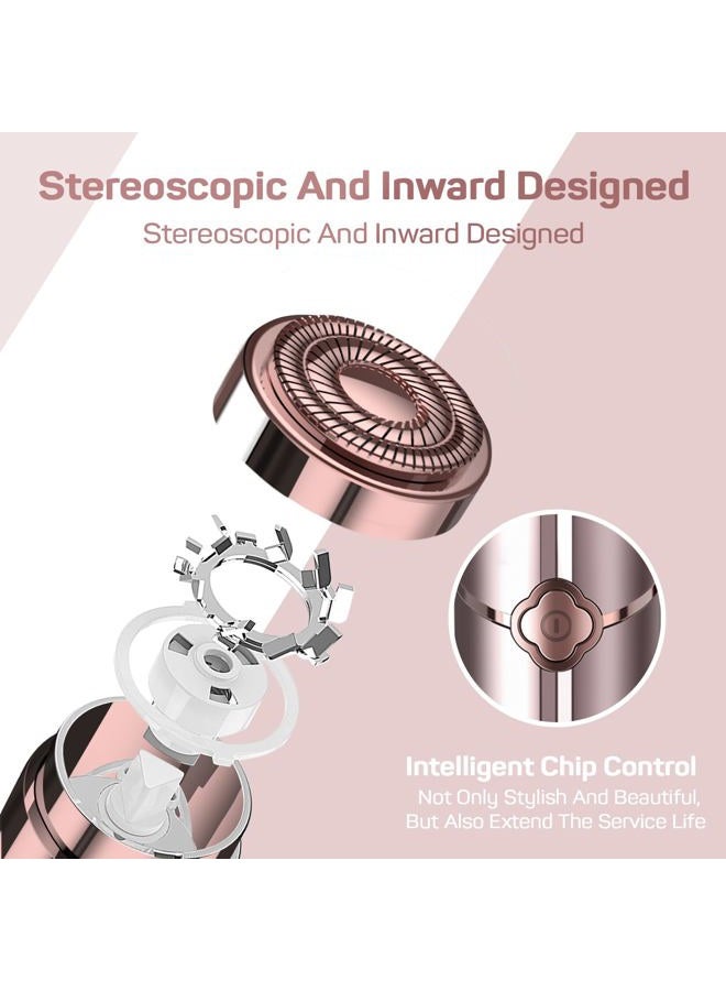 gurelax إزالة شعر الوجه للنساء (كما هو معروض على التلفاز)، جهاز إزالة شعر الوجه القابل لإعادة الشحن من جوريلاكس، جهاز إزالة الشعر للوجه، الشفاه، الذقن - Image 2