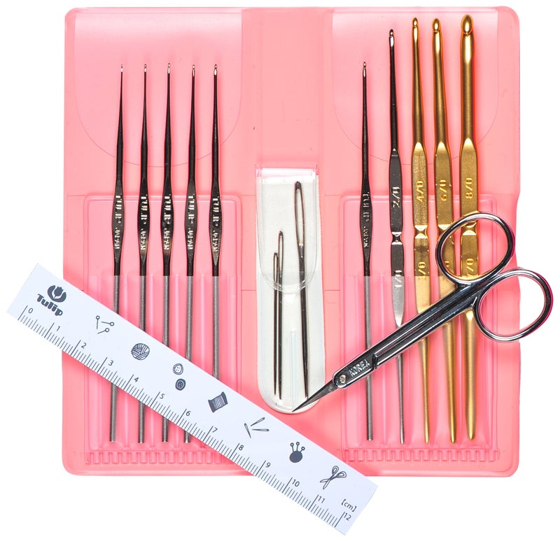 Tulip TCK-003 Classic 3 Crochet & Lace Needles Set of 15 - Image 1