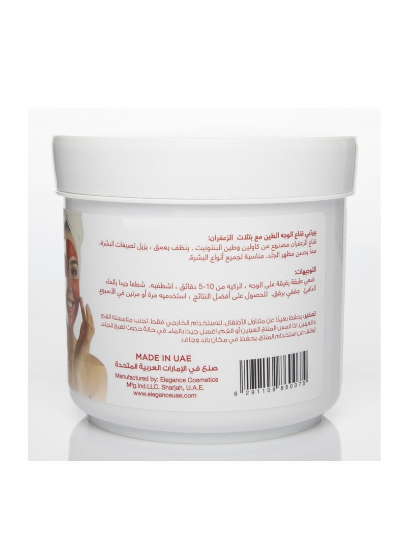 Pretty Be Facial clay mask with saffron extract 600 ml  - Image 3