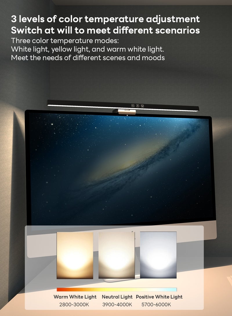 شاربدو Ø¶ÙˆØ¡ Ø´Ø§Ø´Ø© Ø§Ù„ÙƒÙ…Ø¨ÙŠÙˆØªØ±ØŒ Ø´Ø±ÙŠØ· Ø¥Ø¶Ø§Ø¡Ø© Ø´Ø§Ø´Ø© Ø®Ø§Ù�Øª LEDØŒ Ø´Ø±ÙŠØ· Ø´Ø§Ø´Ø© ÙŠØ¹Ù…Ù„ Ø¨Ø§Ù„Ù„Ù…Ø³ Ù„Ù„ØªØ­ÙƒÙ… Ø¨Ø§Ù„Ù„Ù…Ø³ Ù…Ø¹ ØªØ¹ØªÙŠÙ… Ø¨Ø¯ÙˆÙ† Ø®Ø·ÙˆØ§ØªØŒ Ø­Ù…Ø§ÙŠØ© Ù„Ù„Ø¹ÙŠÙ† Ø¨Ø¯ÙˆÙ† ÙˆÙ‡Ø¬ Ø´Ø§Ø´Ø© Ø´Ø±ÙŠØ· Ø´Ø§Ø´Ø© Ø¶ÙˆØ¡ - Image 3