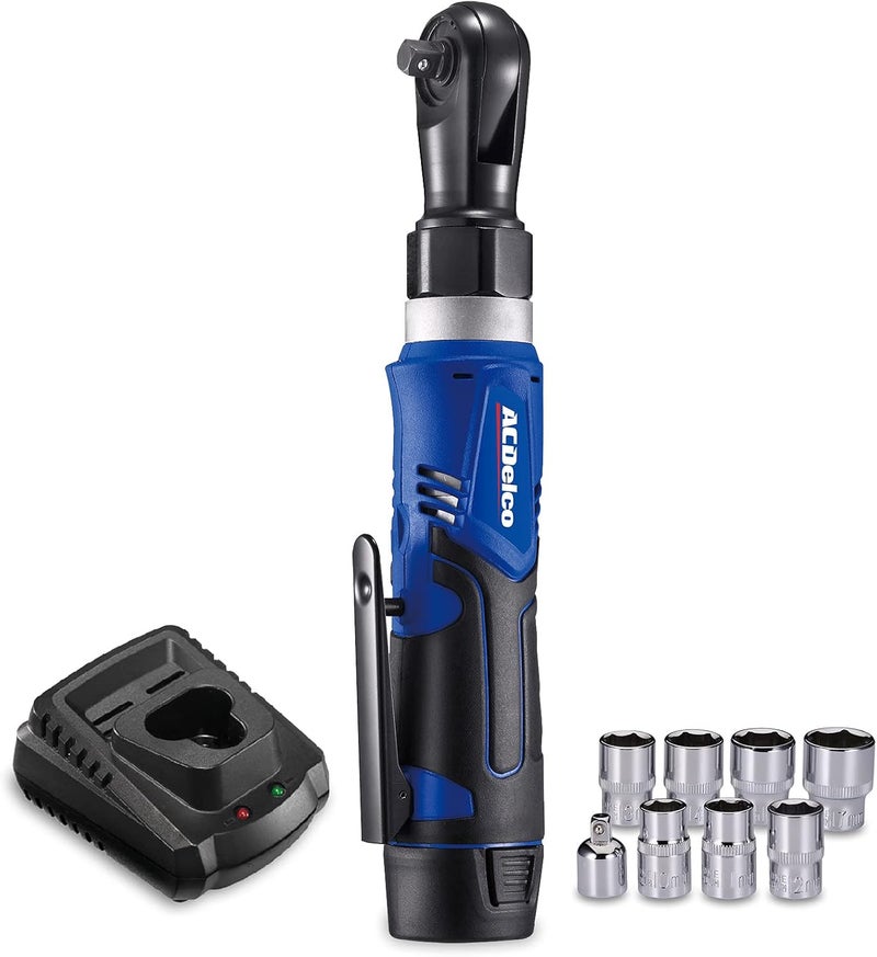 ACDelco Tools ACDelco ARW1209P G12 Series 12V Li-ion Cordless 3/8” 45 ft-lbs. Ratchet Wrench Tool Kit - Image 1