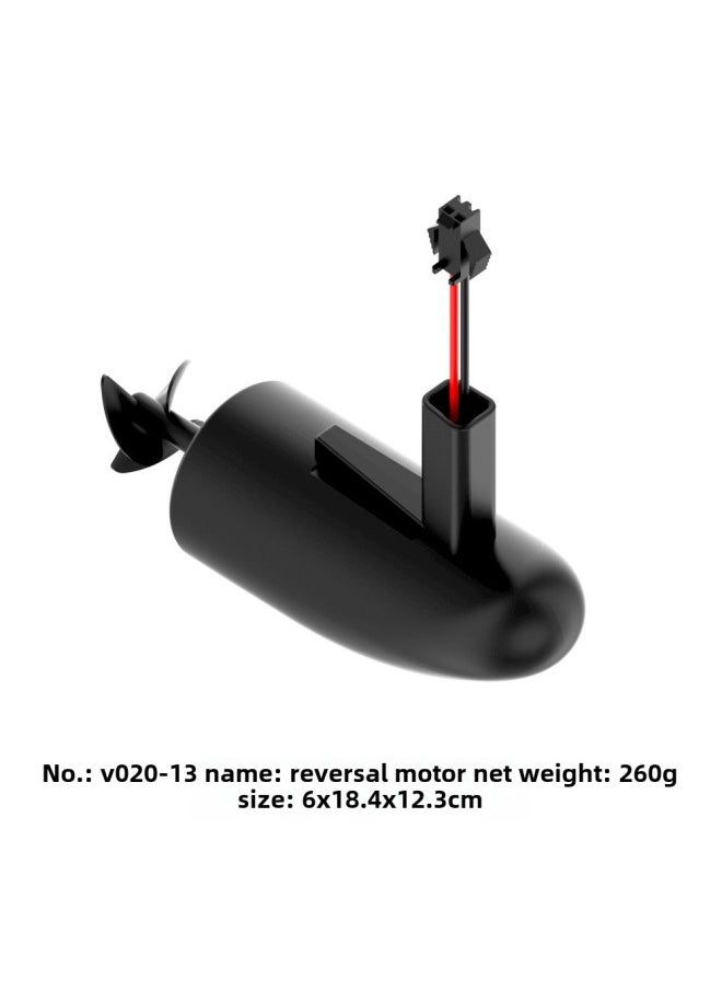Three Warehouse Nest Fishing Bait Toy Boat Original Accessories Model Steering Gear Motor Indicator Light-Specifications:V020-13 Reverse Motor-Small  - Image 1