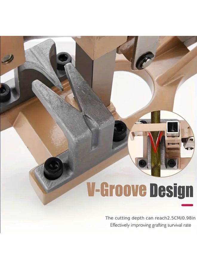 Golden Grafting Scissor Professional Branch Cutter Secateur Pruning Shears For Thick Branches - Image 4