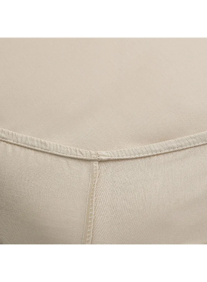 Home Box Essential Cotton Olympic Queen Fitted Sheet - 160X200+36 Cm