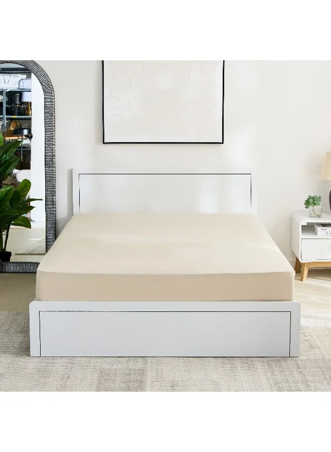 Home Box Essential Cotton Olympic Queen Fitted Sheet - 160X200+36 Cm