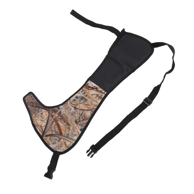 Protective Shooting Pad Outdoor Sports Shockproof Shoulder Pad Recoil Shield with Adjustable Strap Abrasionproof - Image 4