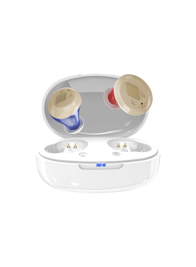 Rechargeable Hearing Aids, in-The-Ear,Adjustable Volume, Mild to Moderate Hearing Loss, Noise Reduction - Image 1