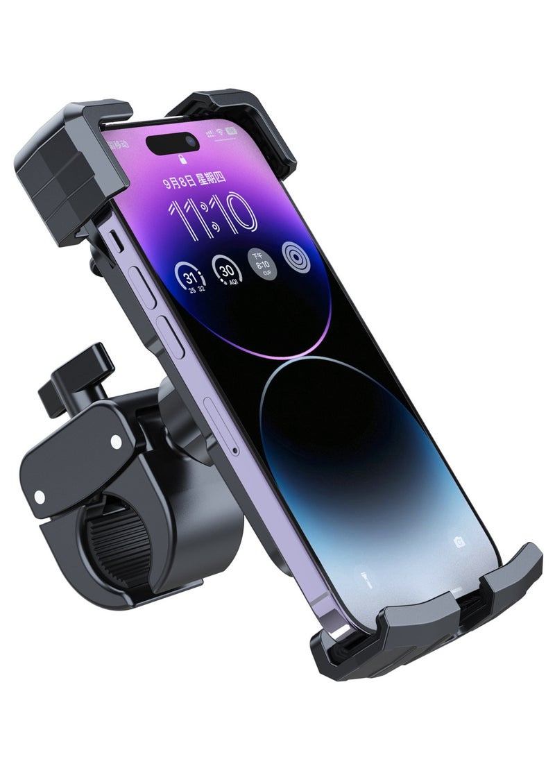 Cuken Cycling Phone Mounts Phone Holder for Bike and Motorcycle Phone Mount Bicycle Cell Phone Mount Clamp for Handlebar - Image 2