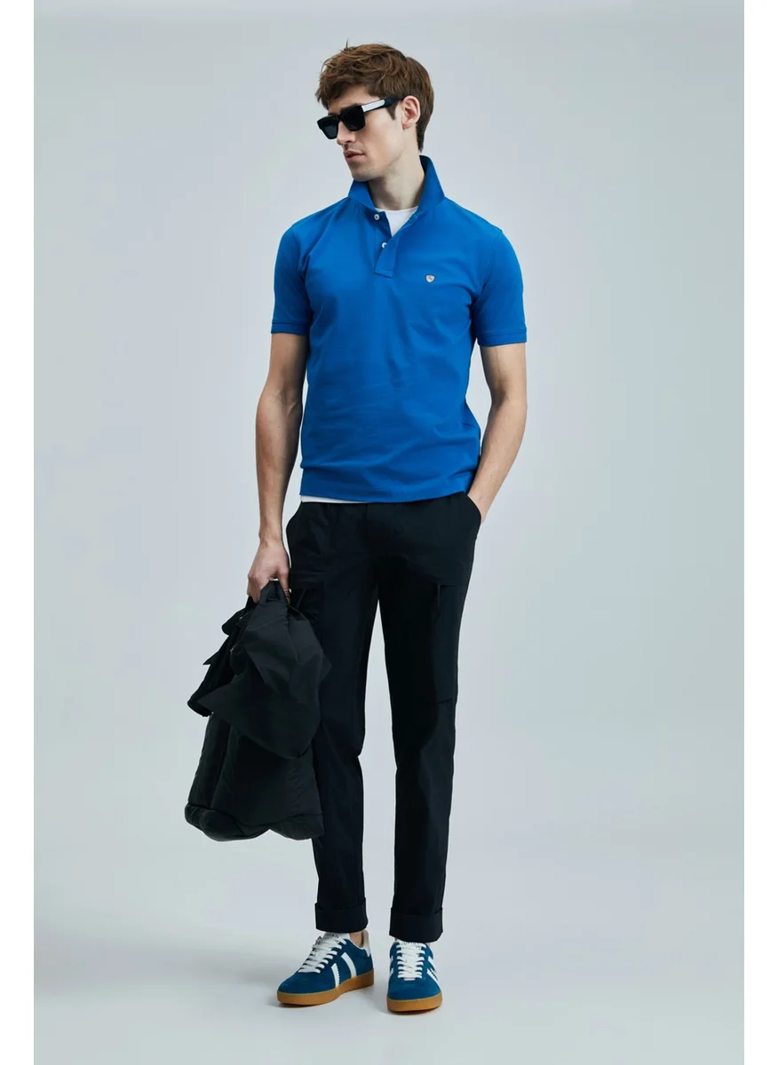 Lufian Laon Smart Men's Polo Shirt Black