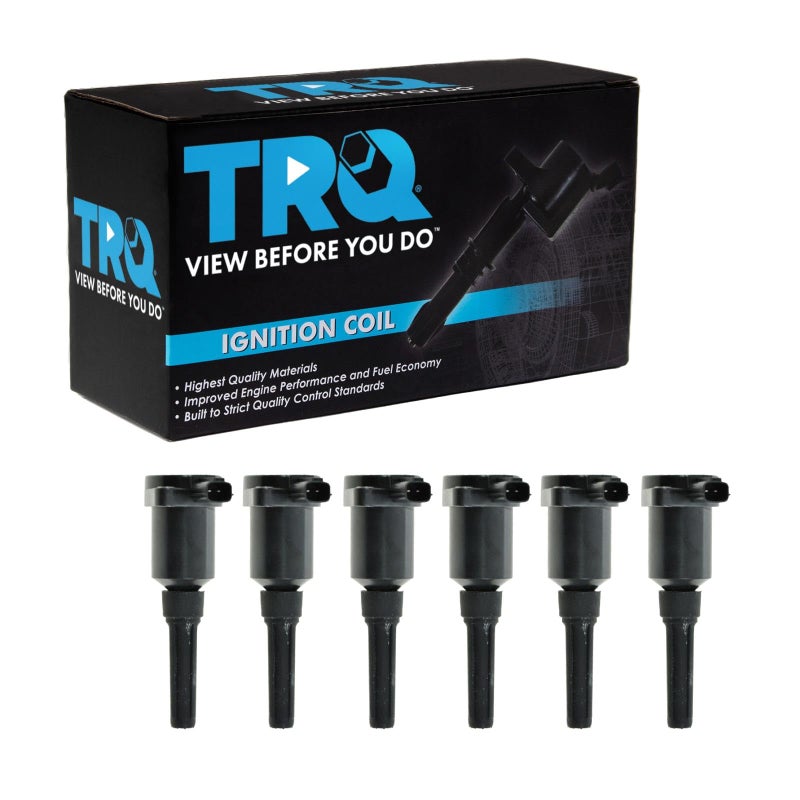 مجموعة بواجي الإشعال TRQ متوافقة مع 1995-1997 جاكوار فاندن بلاس XJ6 XJR 1995-1996 XJS