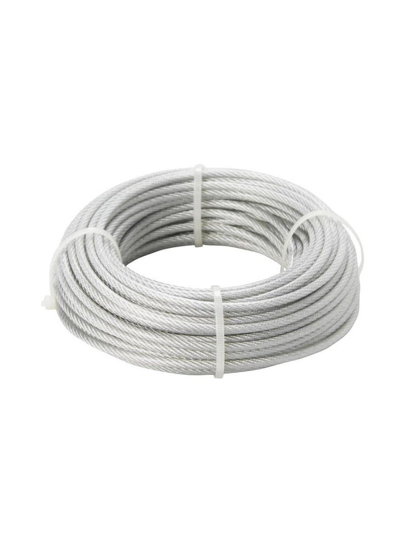 ACE Diall Steel And PVC Cable 20 m x 2.5mm 