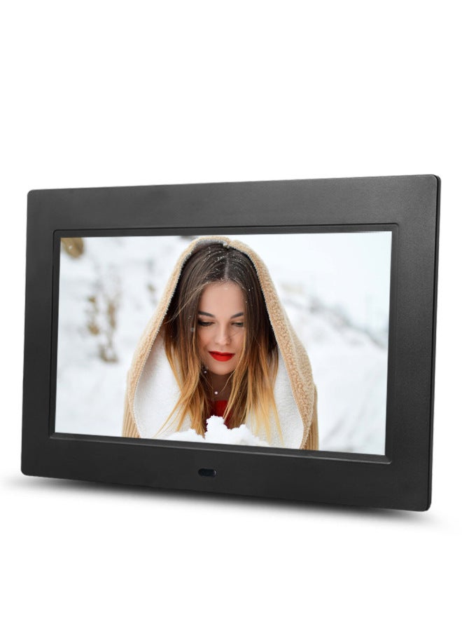 E-commerce Explosions 10.1 Inch Digital Photo Frame HD Electronic Photo Album Picture Video Loop Player Advertising Machine-Color:Black  - Image 3