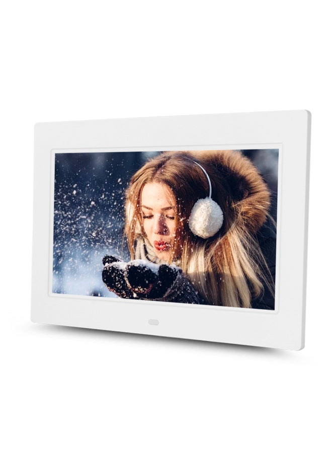 E-commerce Explosions 10.1 Inch Digital Photo Frame HD Electronic Photo Album Picture Video Loop Player Advertising Machine-Color:Black  - Image 5