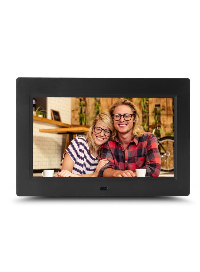 E-commerce Explosions 10.1 Inch Digital Photo Frame HD Electronic Photo Album Picture Video Loop Player Advertising Machine-Color:Black  - Image 1