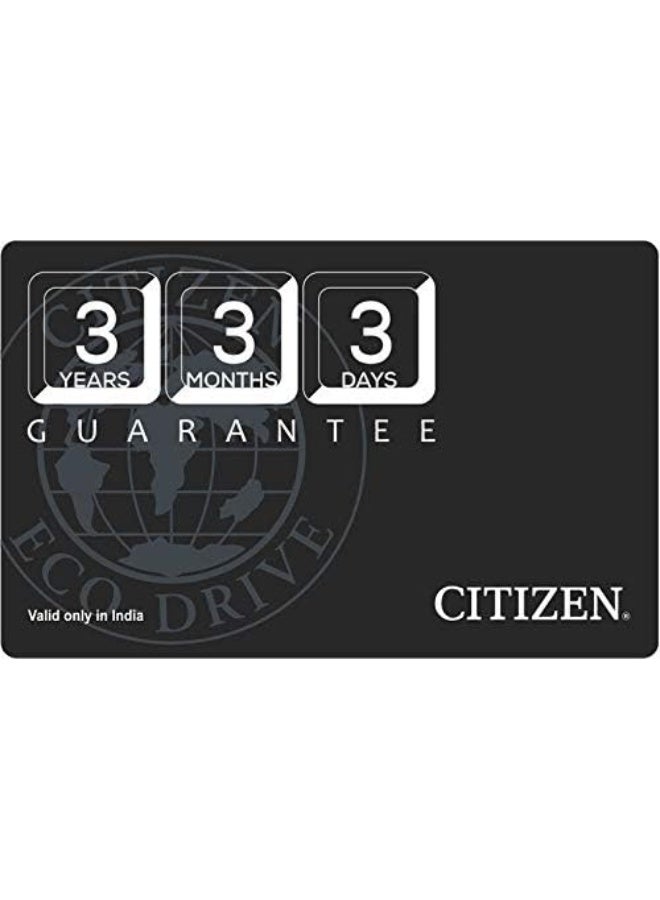 ساعة رجالية ستانلس ستيل مطلية بالذهب بلونين بمحرك...