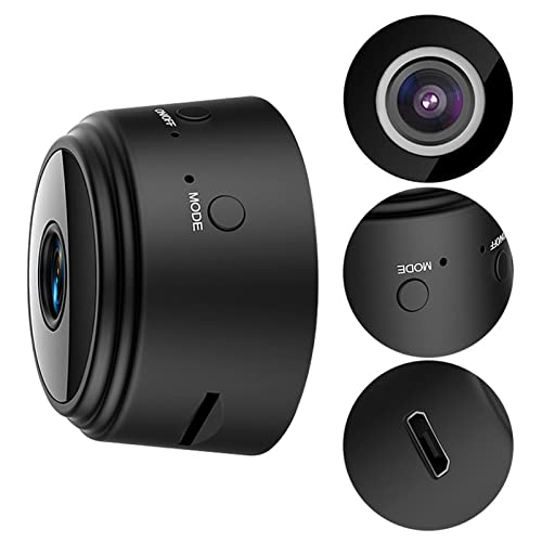 PUSOKEI Home Security Camera,1080P Door Camera, Smart Camera for, Pet Camera for Room Baby Dog (Black), PUSOKEIG3E26VAING-11 - Image 1