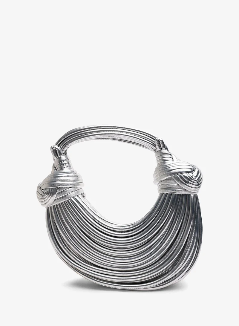 ويرز ذات فروم 'Blossom' Curved Metallic Shoulder Bag