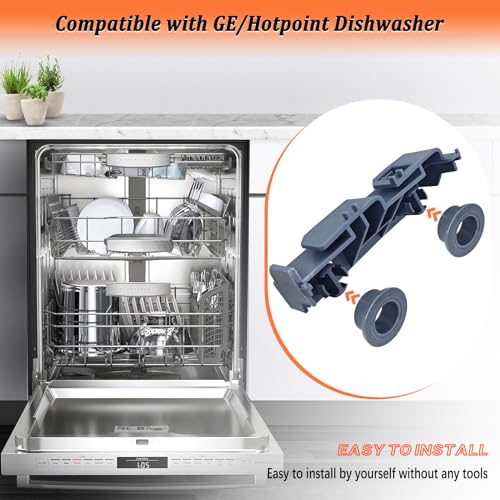 EfenaLife WD28X27241 Dishwasher Lower Rack Carrier and Roller Kit for GE Dishwasher Lower Rack Wheels Assembly WD12X10438, WD12X10439, WD12X10446, WD12X10447, WD12X22656, WD12X22657 (1Pcs) - Image 5