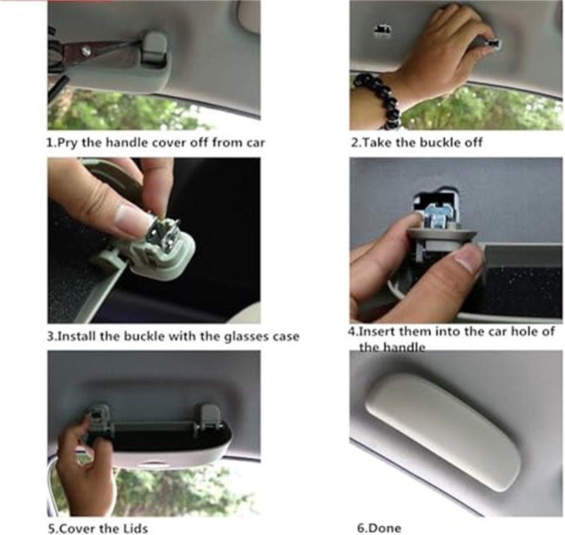 Wivplex Car Sunglasses Holder for Skoda Superb 2018-2022 - Image 4