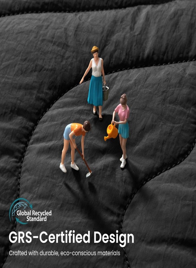 tomtoc 3.5L Puffer Sling Crossbody Bag for Women Trendy, Nylon Quilted Crescent Shoulder Bag Purses for Cellphone and Daily Essentials, Puffy Travel Hobo Handbag with Adjustable Strap & Inner Pockets - Image 5