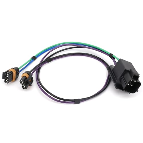 Jetuplusllc Engine Cooling Fan Motor Wiring Harness 68050137AB for 2009-2014 Chrysler 300, 2012-2014, 2009-2010 Dodge Challenger, 2009-2014 Dodge Charger, Replaces 68050137AA - Image 2