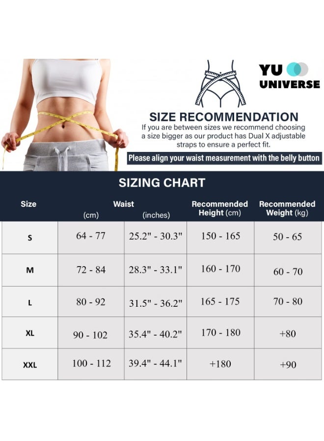 CAZADORA Upper Back Posture Corrector XXL Size, Neoprene Posture Support Brace for Upper Back, Shoulders and Spine Alignment, Ergonomic Scoliosis Back Brace with Criss Cross Shoulder Design, Lumbar and Waist Support Belt for Poor Posture Correction, Neck and Back Pain Relief, Adjustable Hooks for Custom Fit, Wear Under Clothes, Lightweight Breathable Grey Posture Therapy Corset for Sitting, Standing and Daily Use at Home, Office or Work, Supports Hunchback Correction, Shoulder Pull Back Support, Spine Alignment Aid, Comfortable Neoprene Material for Long Hours Use in KSA Climate - Image 3