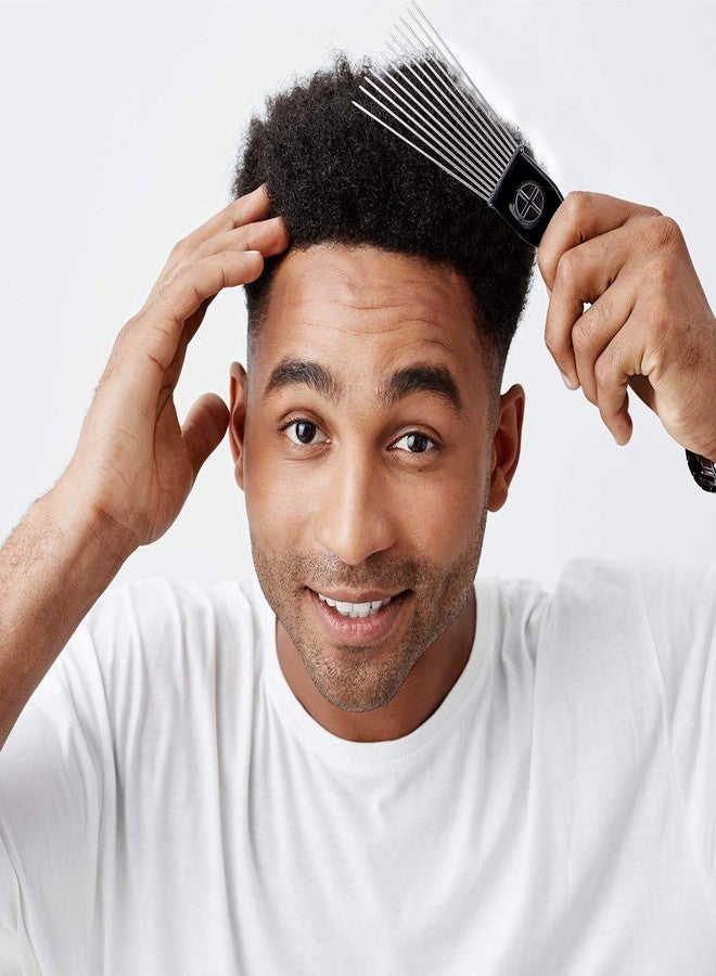 Supaze Hair Pick Comb for Curly Hair,Sturdy Plastic Afro Pick for Black Men Women with Unique Handle Design,Suitable for All Hair Lengths and Genders,Ideal Beard Pick Hair Styling Accessory and Grooming Tool - Image 5