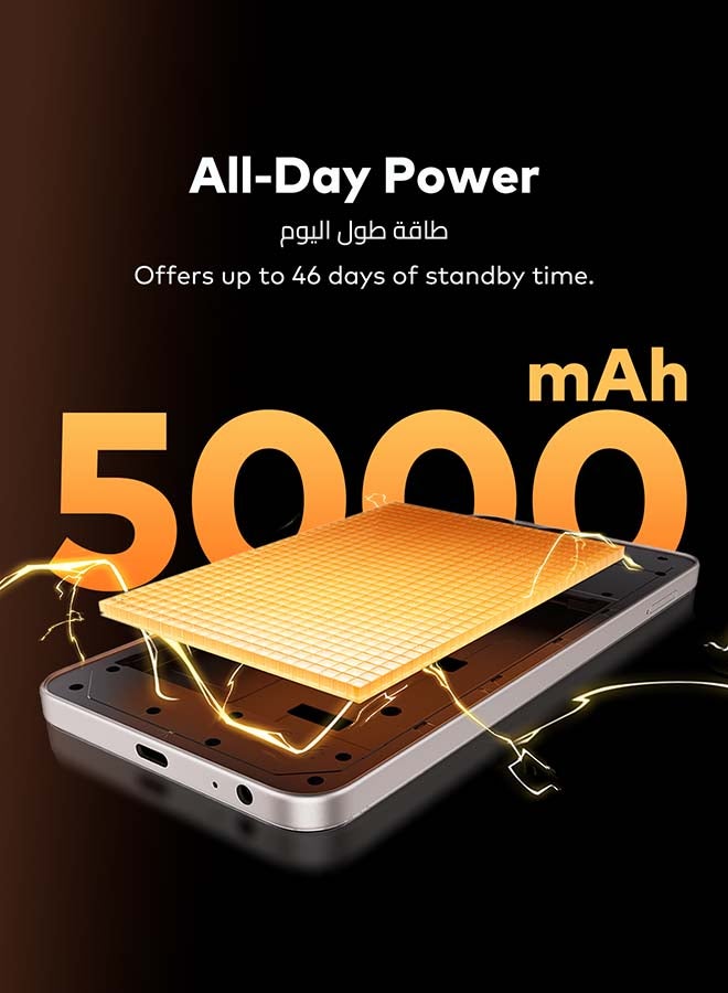 إيتيل A200 ثنائي الشريحة ميتور تيتانيوم 3+5 جيجابايت رام 256 جيجابايت 4G - نسخة الشرق الأوسط - Image 5