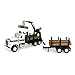 TOMY John Deere Big Farm Semi with Low Boy Wide Load 116 Scale - Image 4