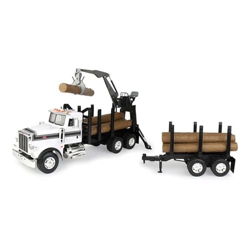 TOMY John Deere Big Farm Semi with Low Boy Wide Load 116 Scale - Image 5