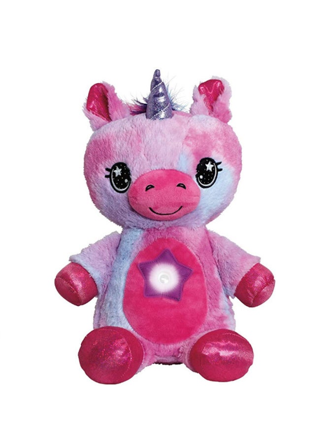 Generic - Children's Animal Starry Sky Projection Lamp Sleeping Lamp Doll Projection Lamp-Specifications:Color Unicorn Without Music - Image 1